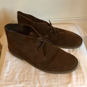 J Crew Brown Chukka Boots
